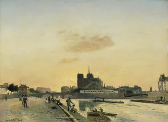 Vue de Notre-Dame, Paris, 1864